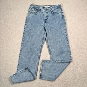 Levi's Low Pro Straight Women Jeans Light Blue Size 27